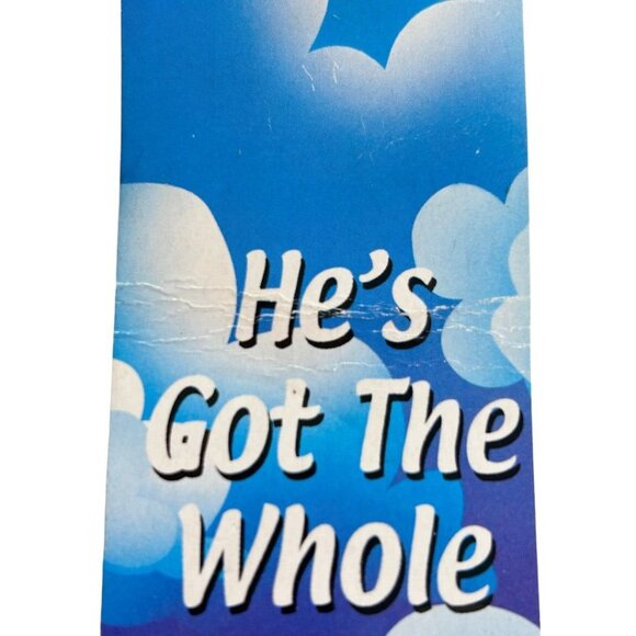 Set of 2 Religious Lapel Pins on Bookmarks Rainbow Hands God - Picture 5 of 6